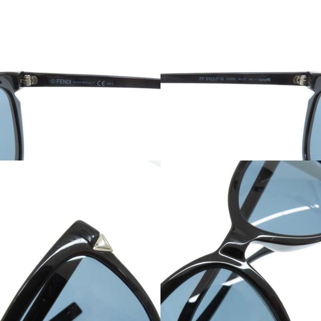 FENDI フェンディ ロゴ サングラス プラスチック レディース ブランド  