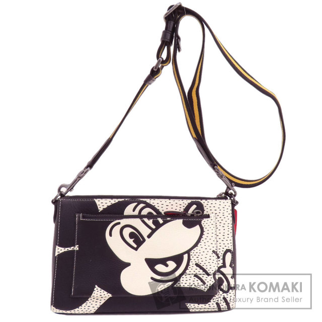良品】コーチ Disney コラボ ショルダーウォレット ショルダーバッグ  