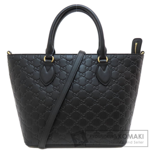 GUCCI グッチ 432124 GGシマ 2WAY トートバッグ レザー レディース