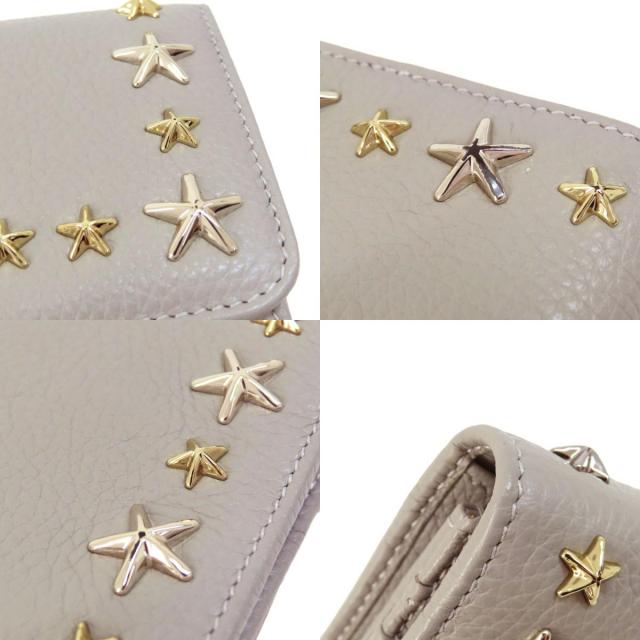 Jimmy Choo ジミーチュウ スターモチーフ 長財布（小銭入れあり  