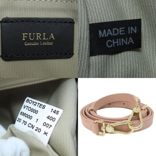 Furla フルラ ロゴ ショルダーバッグ レザー レディース