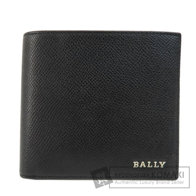 BALLY バリー ロゴ 二つ折り財布（小銭入れあり） レザー メンズ  