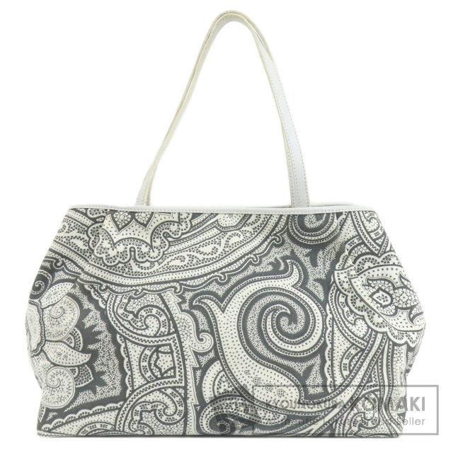 ETRO エトロ ペイズリー柄 トートバッグ キャンバス レディース  