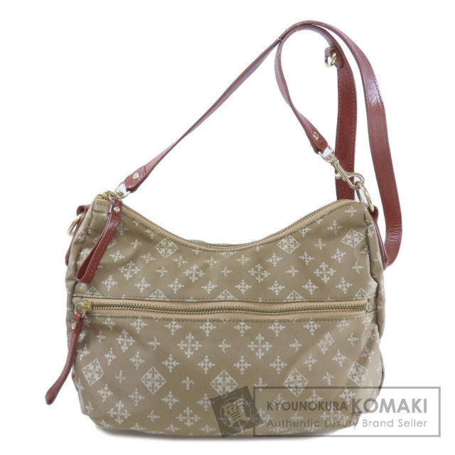 russet ラシット 百合紋章 ショルダーバッグ ナイロン素材 レディース  