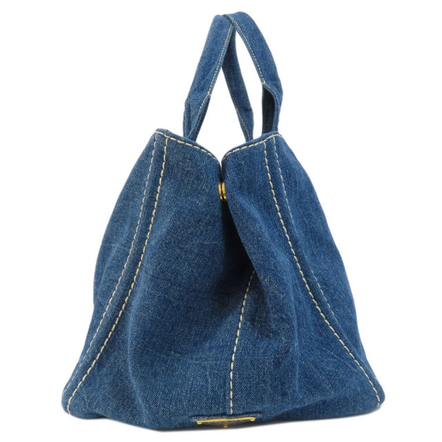 PRADA プラダ カナパ トートバッグ デニム レディース ブランド