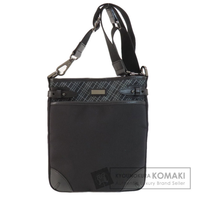 BURBERRY バーバリー ロゴ ショルダーバッグ ナイロン素材 レディース 