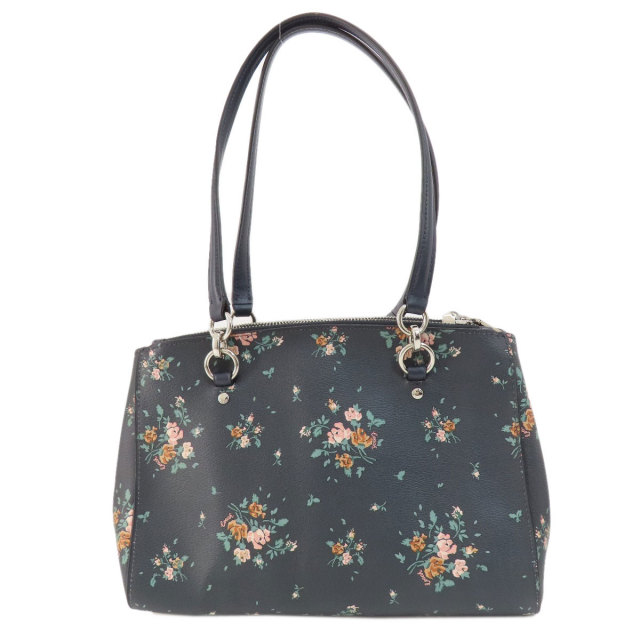 COACH コーチ 91509 花柄 2WAY ハンドバッグ PVC レディース 