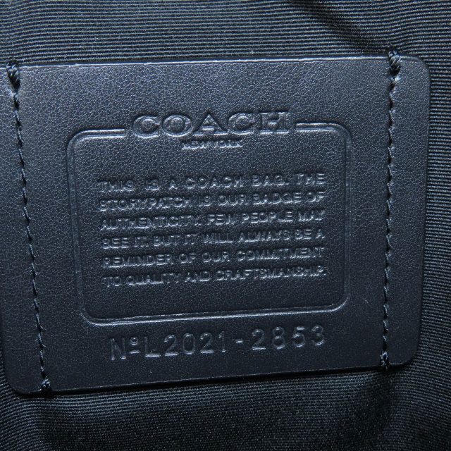 COACH コーチ☆シグネチャー ロゴ型押し ボディバッグ PVC レザー COACH コーチ 2853 シグネチャー ボディバッグ PVC レディース