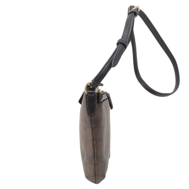 COACH コーチ F52657 シグネチャー ショルダーバッグ PVC レディース 