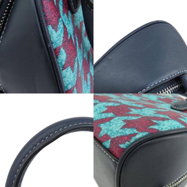 COACH コーチ CJ628 シドニー サッチェル・ハウンドトゥース プリント  