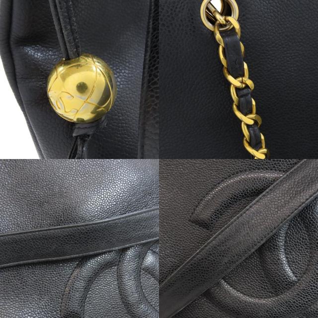 シャネル トートバッグ ココマーク ゴールド金具