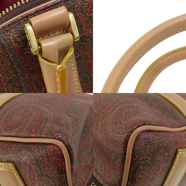 ETRO エトロ ペイズリー柄 ハンドバッグ PVC レディース