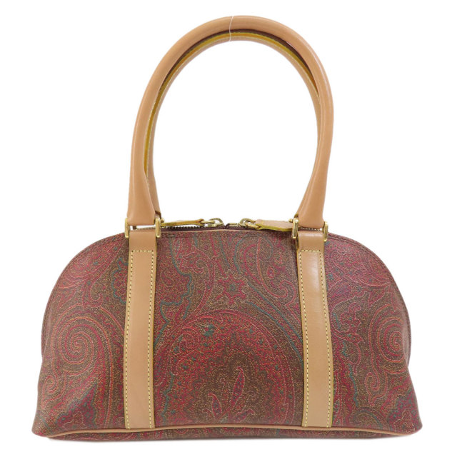 ETRO エトロ ペイズリー柄 ハンドバッグ PVC レディース