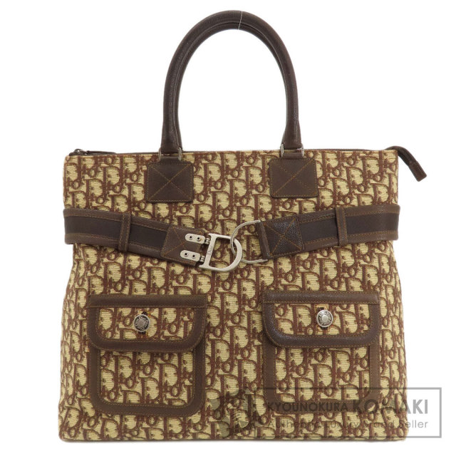 CHRISTIAN DIOR クリスチャンディオール トロッター柄 トートバッグ  