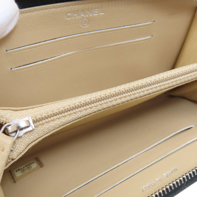 CHANEL シャネル ココマーク シルバー金具 長財布（小銭入れあり 