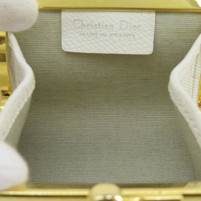 CHRISTIAN DIOR クリスチャンディオール ハニカム柄 コインケース PVC 