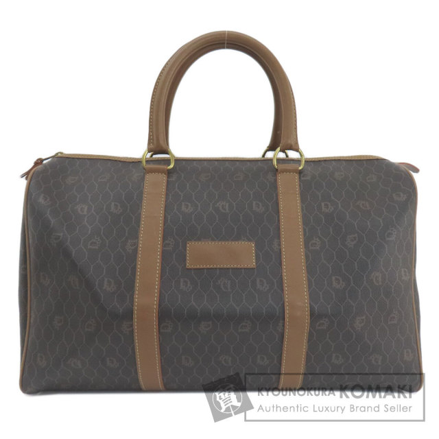 CHRISTIAN DIOR クリスチャンディオール ロゴ ボストンバッグ PVC  