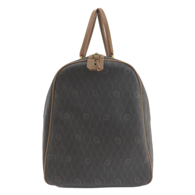 クリスチャンディオール ボストンバッグ オーバルロゴ 正し トロッター柄 