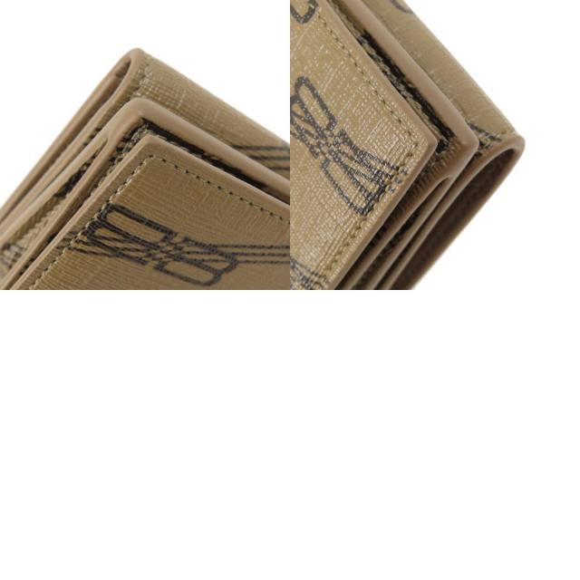 BALENCIAGA バレンシアガ 594312 三つ折り財布 BB柄 二つ折り財布  