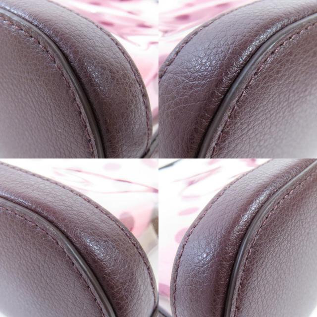 kate spade ケイトスペード ロゴ ショルダーバッグ ビニール/レザー  