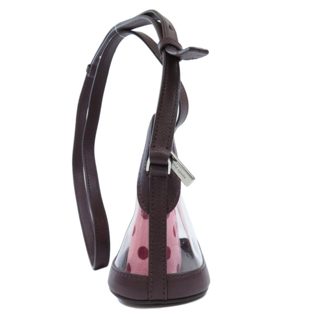 kate spade ケイトスペード ロゴ ショルダーバッグ ビニール/レザー  