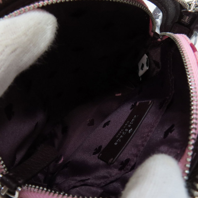 kate spade ケイトスペード ロゴ ショルダーバッグ ビニール/レザー  