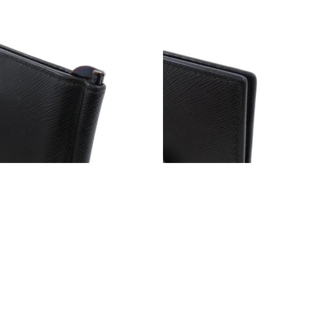 PRADA プラダ マネークリップ 二つ折り財布（小銭入れなし 