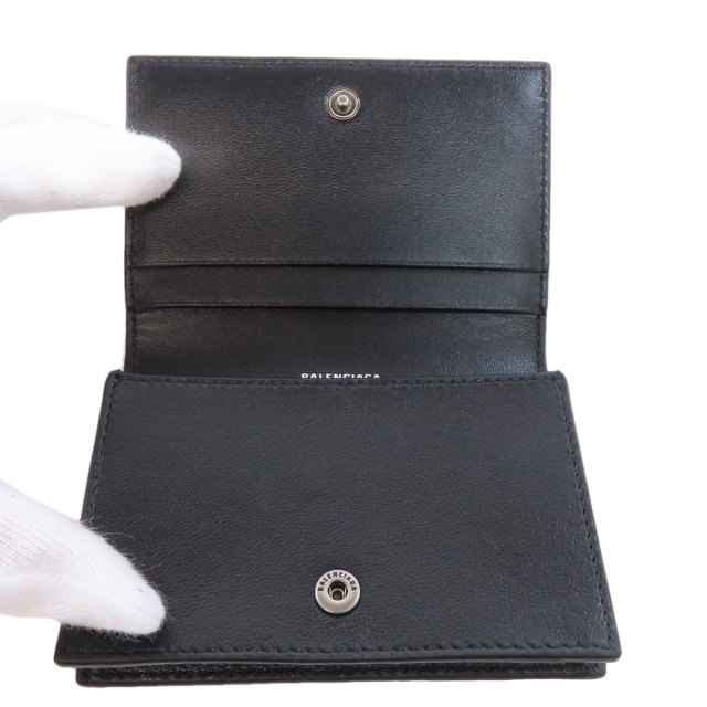 BALENCIAGA バレンシアガ 722476 BBロゴ カードケース レザー レディース