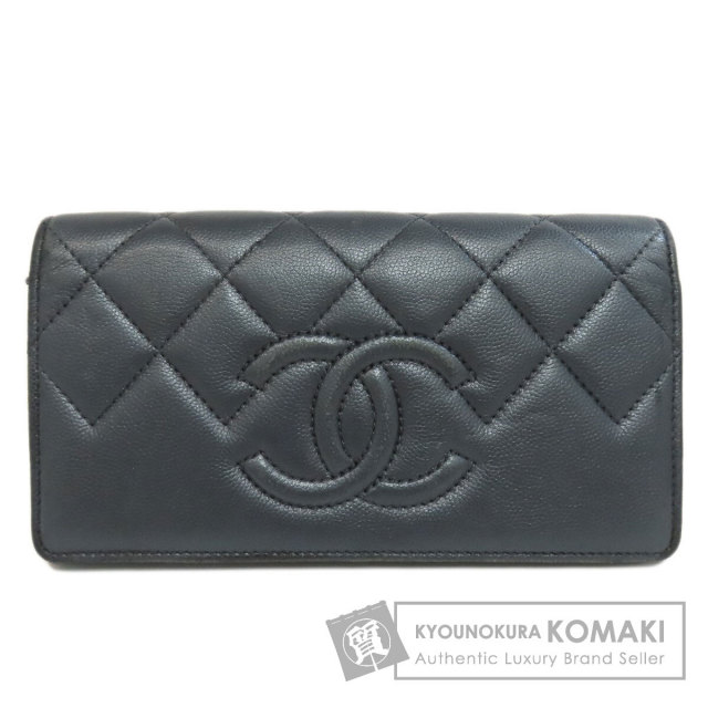 CHANEL シャネル ココマーク 長財布（小銭入れあり） ソフトキャビア 