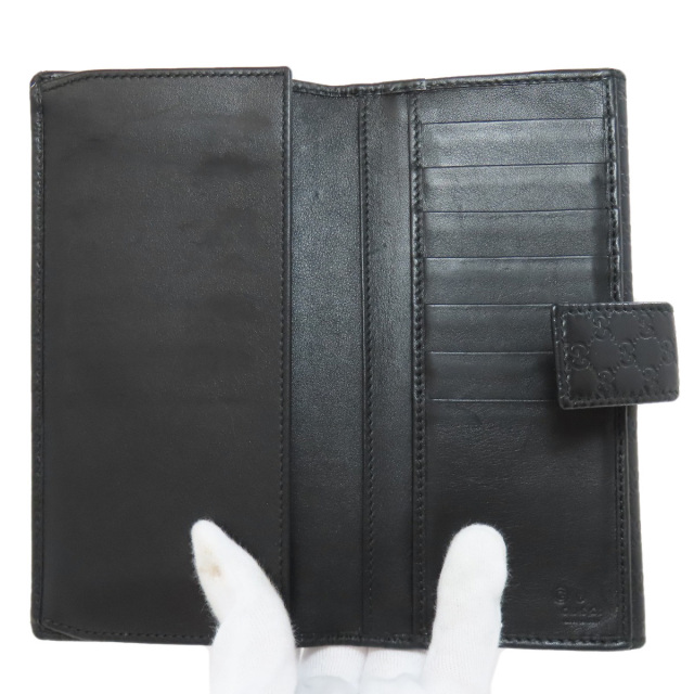 GUCCI グッチ 449393 アウトレット GGシグネチャー マイクロシマ 長  