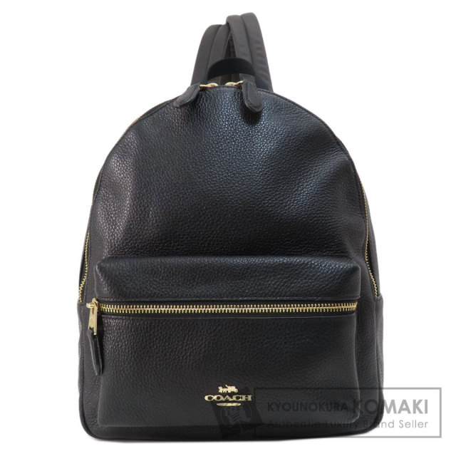 コーチ　リュック　F30550 参考価格70000円　未使用品　 COACH（コーチ） リュック F30550 レザー バッグ レディース ブラック