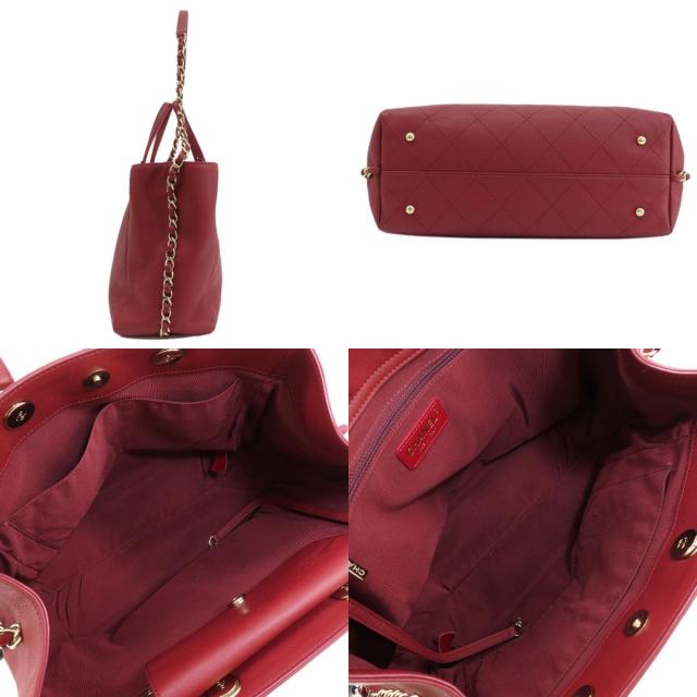 CHANEL シャネル ココマーク ゴールド金具 2WAY ハンドバッグ カーフ  