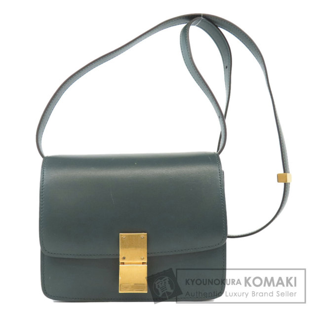CELINE セリーヌ クラシックボックス ショルダーバッグ レザー 