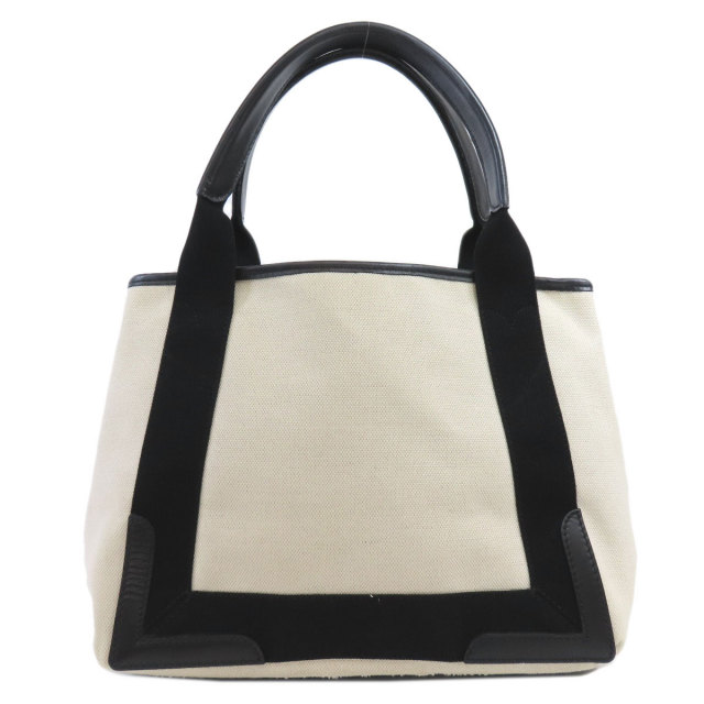 バレンシアガ】Balenciaga ネイビーカバス 拭き取れ S キャンバス 