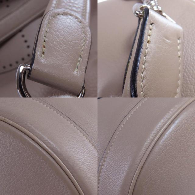 HERMES エルメス ランチ ワンショルダー トートバッグ カーフ レディース