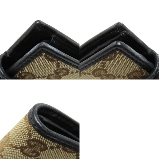 GUCCI グッチ 181669 GG 二つ折り財布（小銭入れあり） キャンバス  