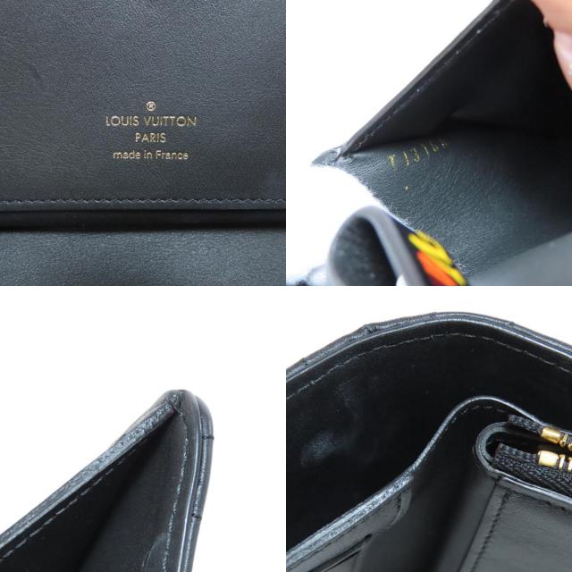 LOUIS VUITTON ルイヴィトン M63789 ニューウェーブ 二つ折り財布 