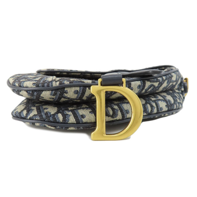 CHRISTIAN DIOR クリスチャンディオール ミニサドル トロッター柄  