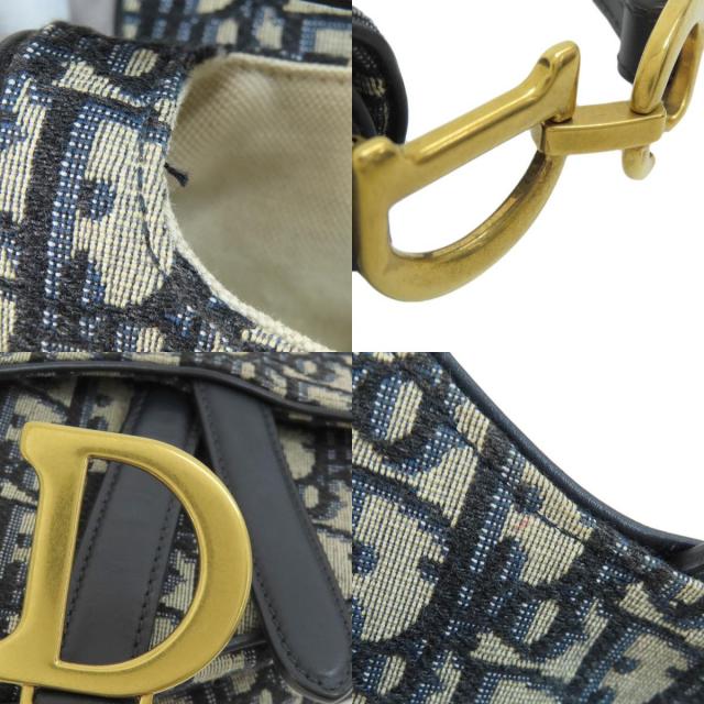 CHRISTIAN DIOR クリスチャンディオール ミニサドル トロッター柄  