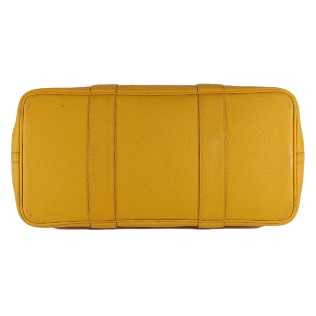 HERMES エルメス ガーデンパーティPM ジョーヌアンブル シルバー金具 