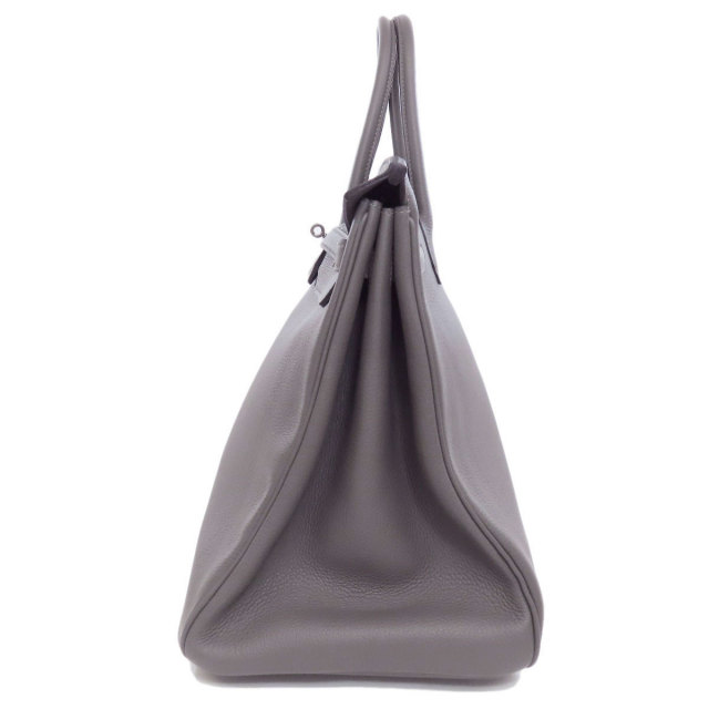 Li Kin　エルメス エルメス バーキン40 ルトゥルネ トゴ ブルーアンクル シルバー