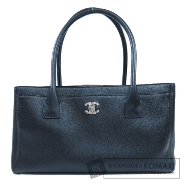 CHANEL シャネル エグゼクティブトート シルバー金具 トートバッグ  