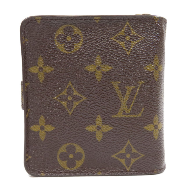 LOUIS VUITTON ルイヴィトン M61667 コンパクトジップ 二つ折り財布  