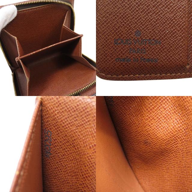 LOUIS VUITTON ルイヴィトン M61667 コンパクトジップ 二つ折り財布 