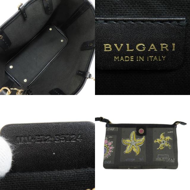 BVLGARI ブルガリ ジュエリーモチーフ ハンドバッグ PVC レディース