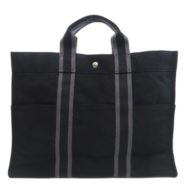 HERMES エルメス サックフールトゥMM トートバッグ キャンバス レディース