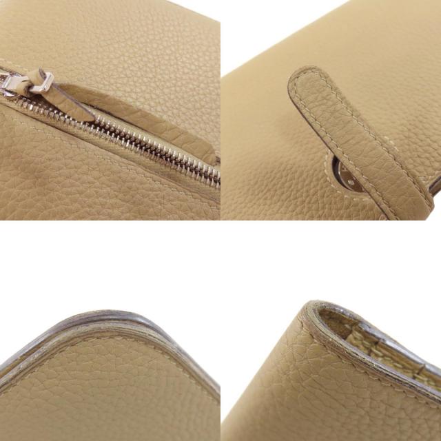 HERMES エルメス ドゴンロング シルバー金具 長財布（小銭入れあり  