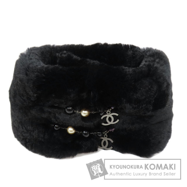 CHANEL シャネル ココマーク マフラー ファー レディース ブランド京の  
