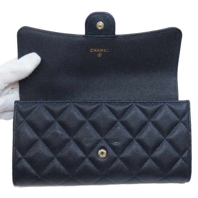 CHANEL シャネル ココマーク ゴールド金具 長財布（小銭入れあり