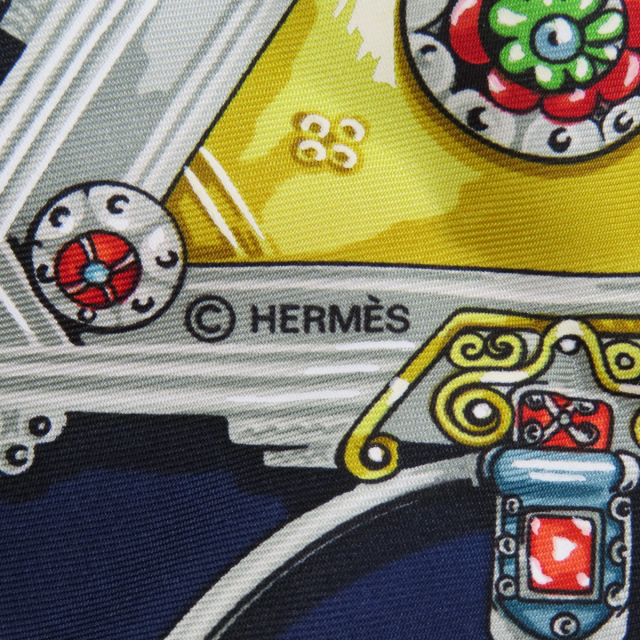 HERMES エルメス カレ90 スカーフ シルク レディース